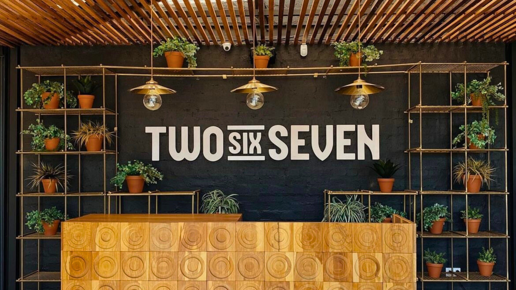 Two Six Seven Kitchen + Bar interior